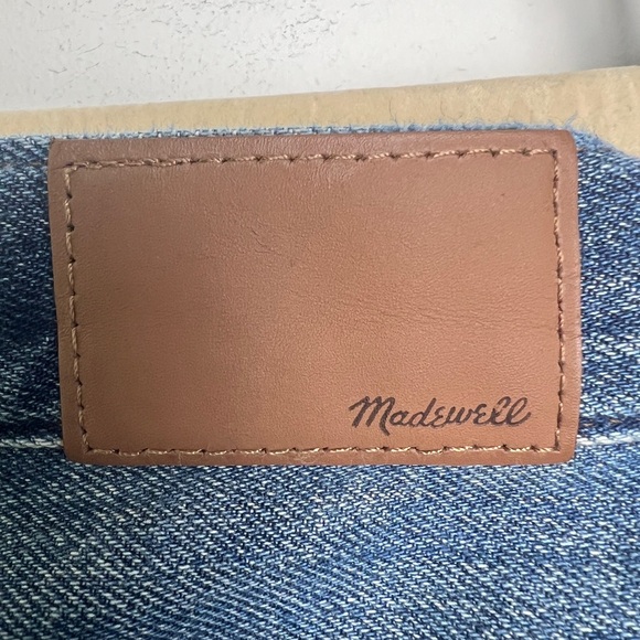 Madewell Size 35 The Mom High Rise Jean‎ In Downey Wash 100% Cotton - Picture 8 of 12